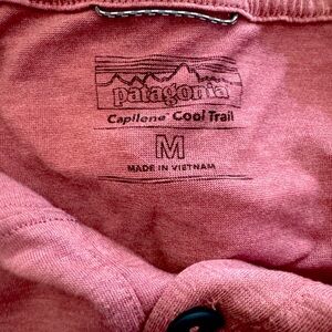 Patagonia Capilene Cool Trail Shirt rose medium M